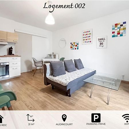 Appartamento 002-T2 Cosy 2 A 4 Pers Lumineux Wifi & Parking Audincourt Esterno foto